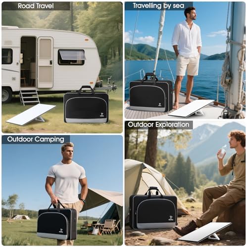 Bosynoy shockproof storage bag for Starlink accessories side view