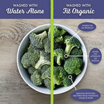 Close up of Fit Organic fruit wash nozzle