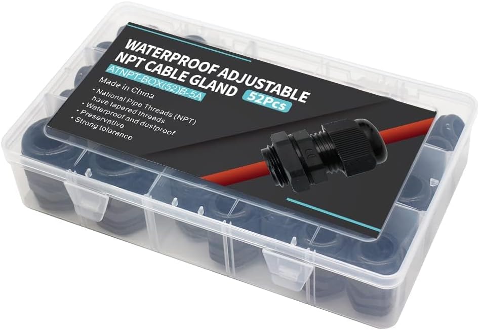 AIRTAK nylon cable connectors with gaskets