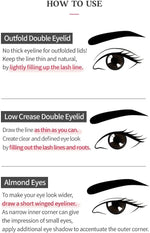 ETUDE long lasting eye liner bottle standing upright on a clean vanity