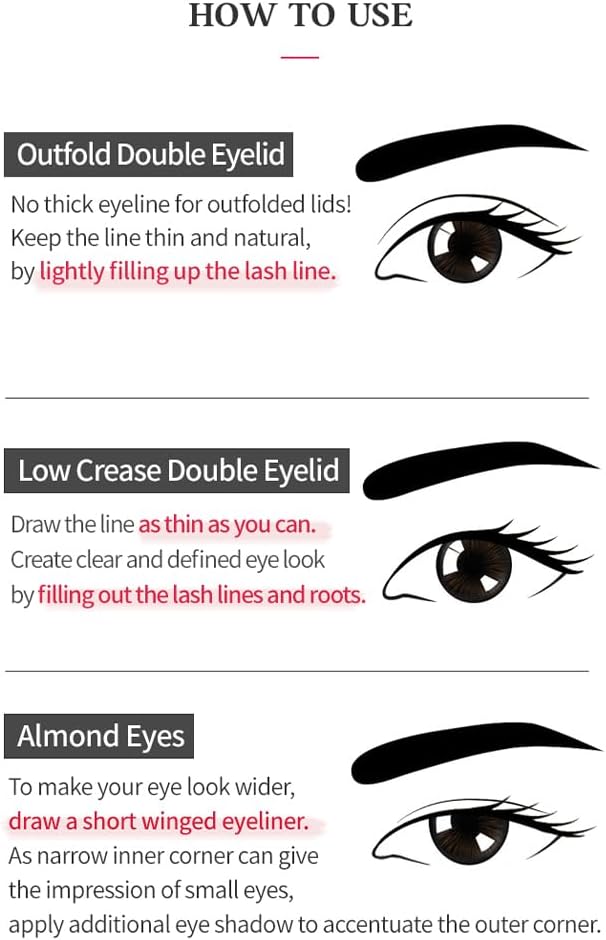 ETUDE long lasting eye liner bottle standing upright on a clean vanity
