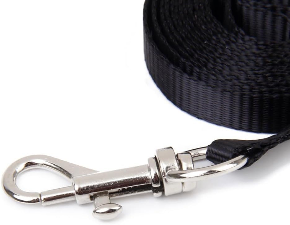 Balacoo black pet walking strap set components
