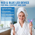 Starlite Smile gum therapy kit inside portable hard storage case