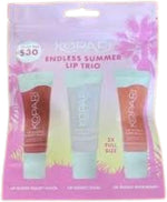 Kopari Lip Glossy tubes Beachy Peach Clear and Nude Beach shades