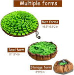 Neecong Pet Snuffle Mat For Dogs showing felt fabric layers