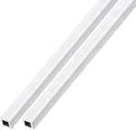 METALLIXITY Square Aluminum Tube (10mm x 10mm x 1mm x 200mm) 2Pcs, 6063 Aluminum Tubing - for Home Furnishing, Machinery - Image 13