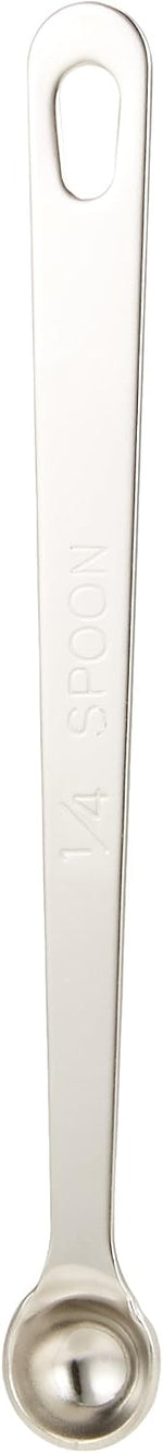 Suke Wada Works stainless steel 1/10 measuring spoon silver handle detail