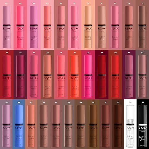 Nyx Professional Makeup Butter Lip Gloss, Sheer Finish - Madeleine, 8ml - Image 6