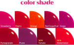 ETUDE Pomegranate Ade lip stain bottle on a clean minimalist beauty background.