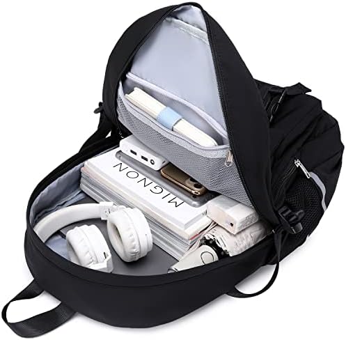 Close up of the breathable adjustable padded shoulder straps on the Abshoo teen girls backpack.