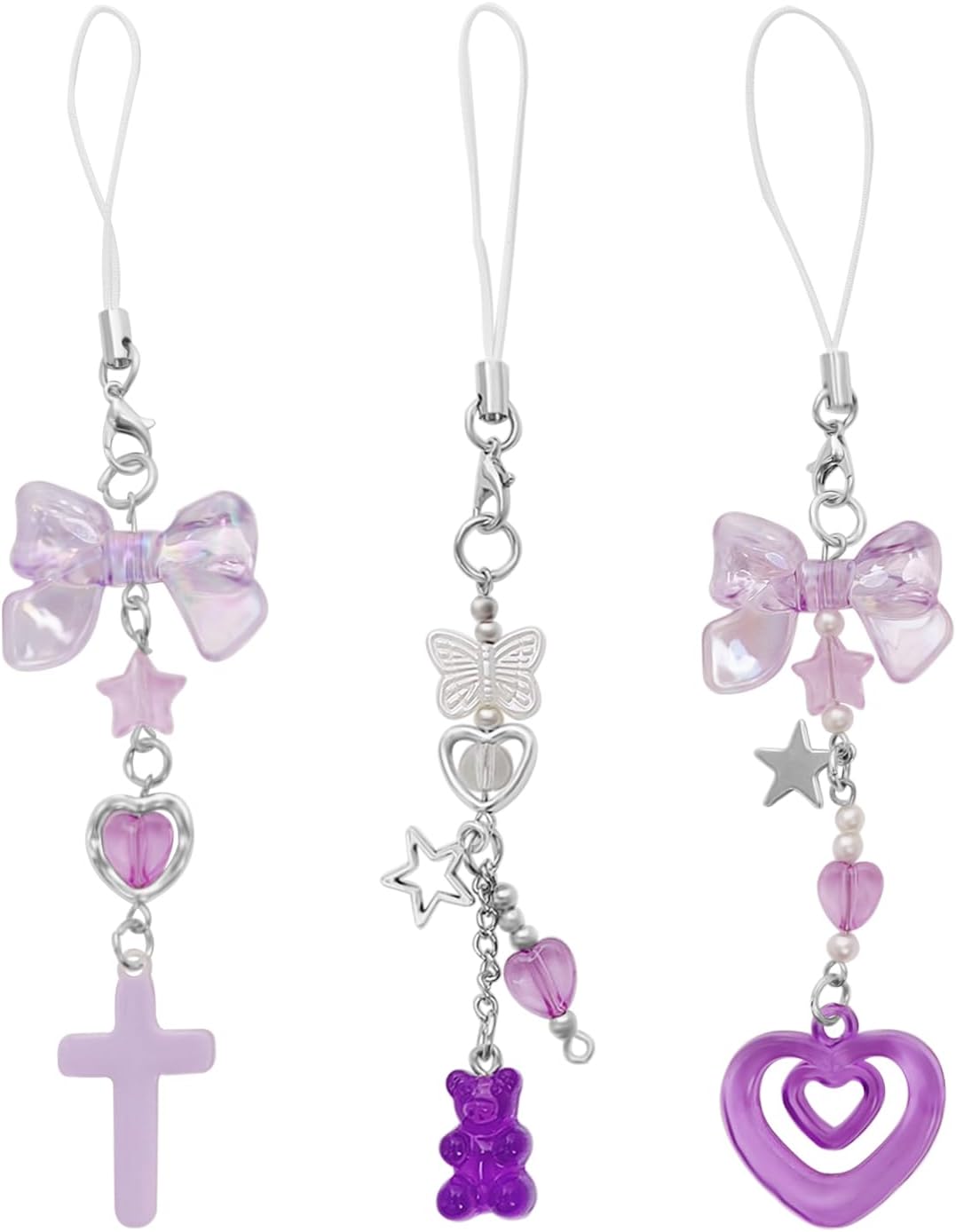 AGEN KGEN Y2K phone charm front view aesthetic accessory