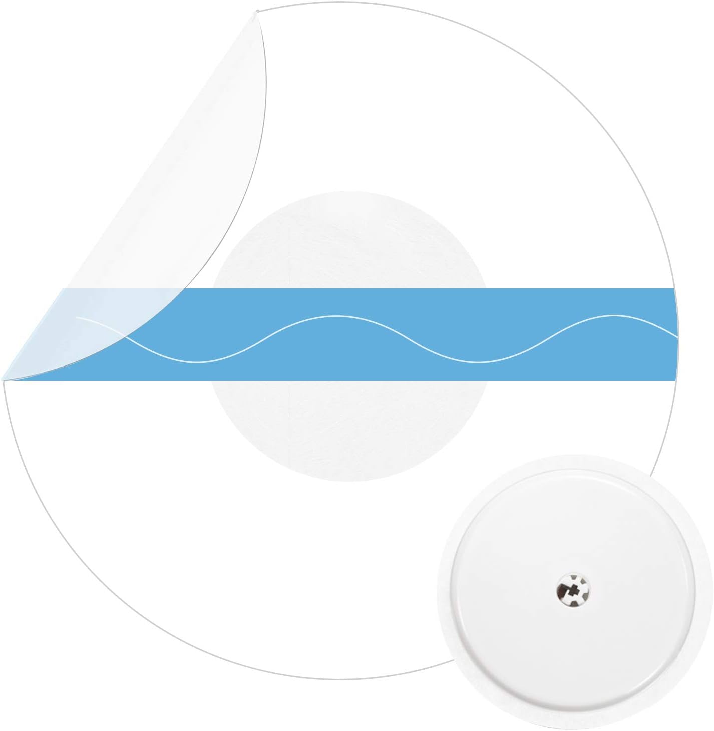 Obuzoo 40 pack libre sensor covers front view packaging
