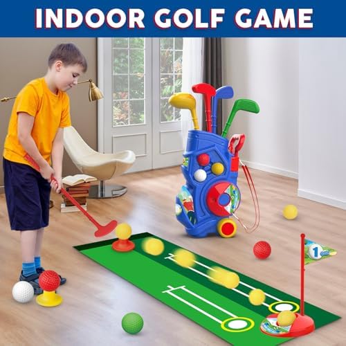 Letapapa kids golf set components neatly arranged for storage