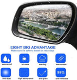 Anti-fog waterproof nano coating car film applied on a side window panel