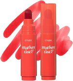 Compact travel friendly premium imported Korean beauty lip marker duo