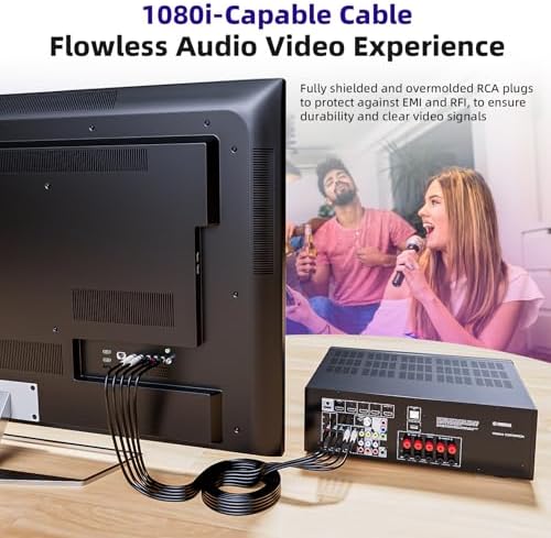 BolAAzuL 1.8 meter RGB video wire demonstrating the flexible black polyvinyl chloride jacket construction.
