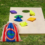 Field Day branded carry bag included with bean bags