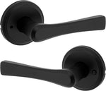Kwikset Katella Interior Passage Door Handle, Lever For Closet and Hallway Doors, Reversible Non-Locking Handle Lever, Satin Nickel, with Microban Protection - Image 9