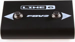 Line 6 FBV2 2-button footswitch rear port connection for locking cable