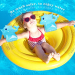 Skylety inflatable swim floatie sleeves patterns detail