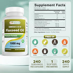Best Naturals Omega 3 6 9 dietary supplement packaging highlighting non GMO formula