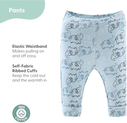 The Peanutshell baby boy bodysuits and sleepers set