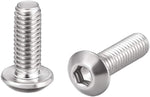 uxcell M4x25mm Machine Screws Hex Socket Round Head Screw 304 Stainless Steel Fasteners Bolts 20pcs - Image 13
