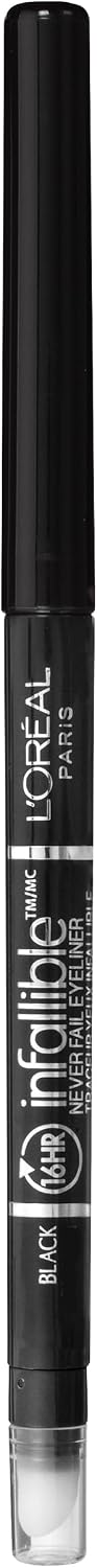 L'Oreal Paris Makeup Infallible Never Fail Original Mechanical Pencil Eyeliner with Built in Sharpener, Navy, 0.008 oz. - Image 14