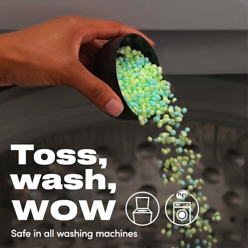 Authentic imported Downy laundry beads for twenty-four hour clothes freshness.