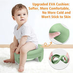 MCGMITT Portable Potty for Kids Travel - Foldable Training Toilet Chair for Toddler Girls with Storage Bags, Potty Training Toilet for Outdoor and Indoor Easy to Clean(Green) - Image 5
