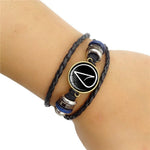 NEPOMI leather bracelet showing multi-layer strap detail