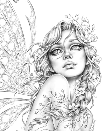 Wildflower Folk Coloring Book - Image 6