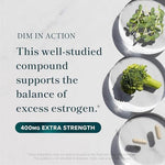 SMNutrition DIM supplement showing 400mg potency label