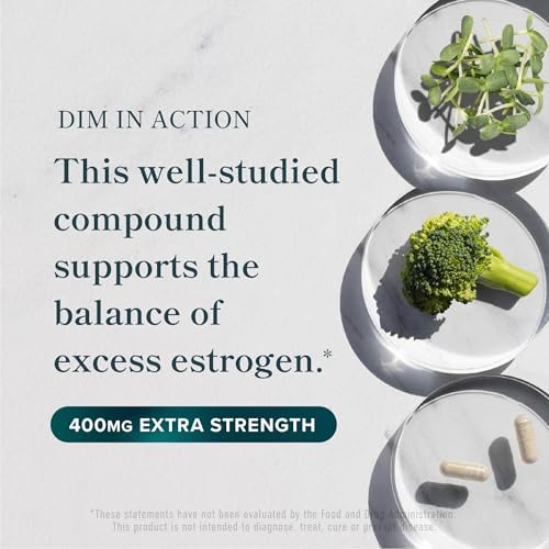 SMNutrition DIM supplement showing 400mg potency label
