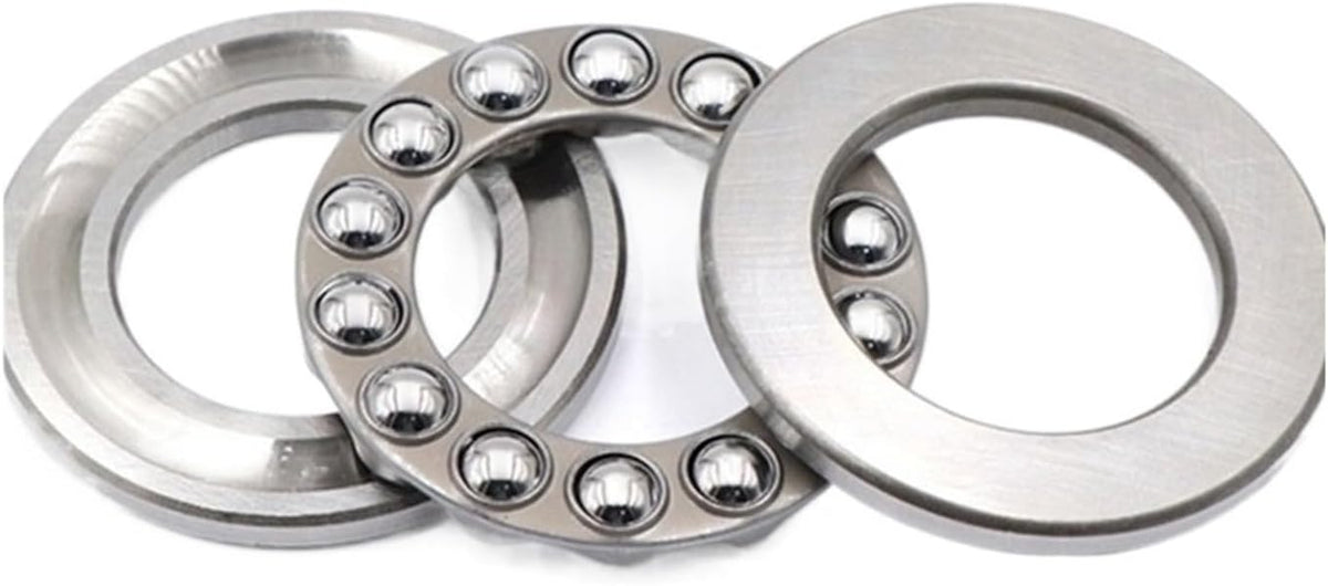 XKHLQLPEF bimetal seal shield micro deep groove plane thrust bearing front view industrial component