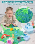 Educational pet themed sensory bin for toddlers