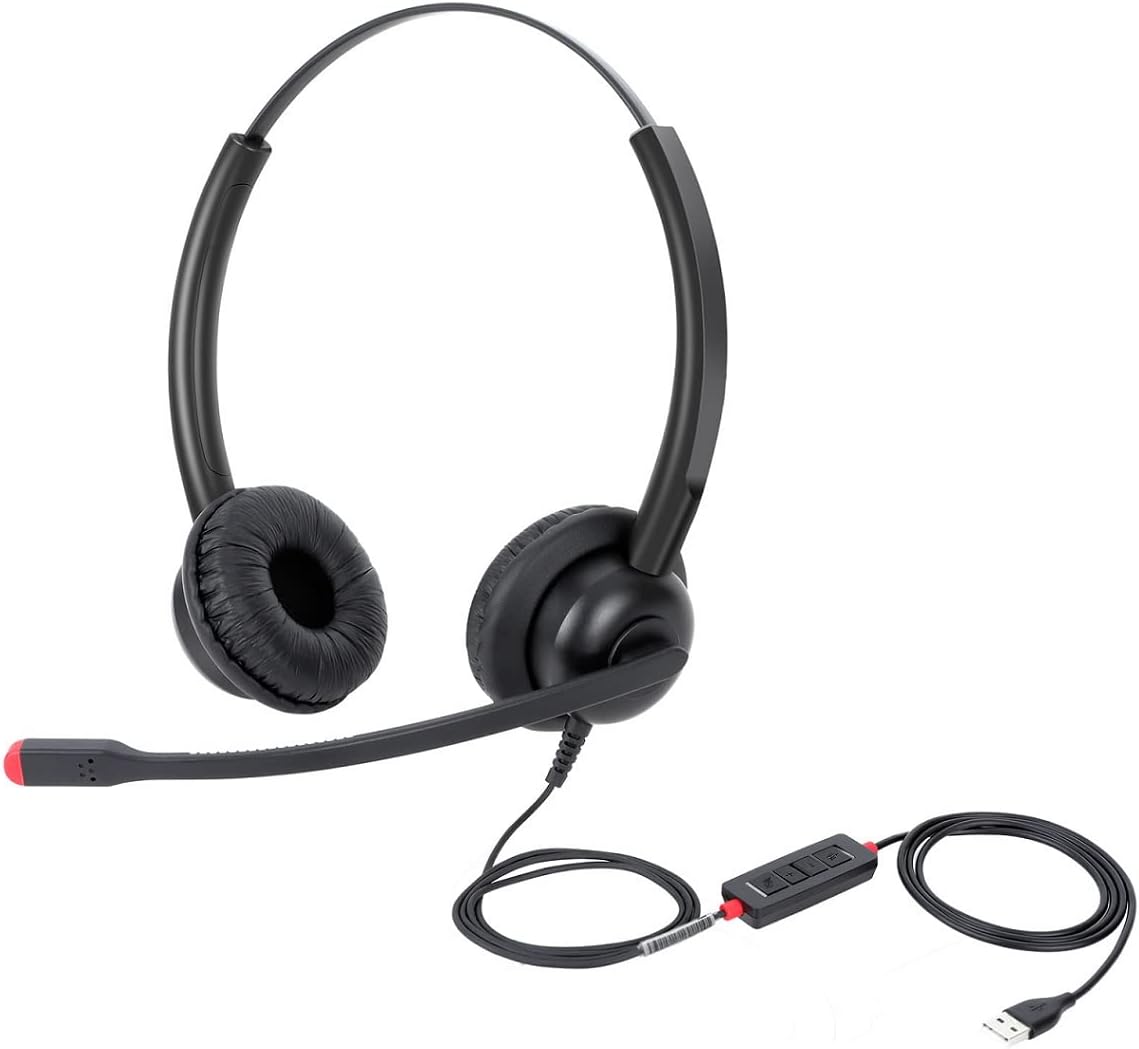 Daily Headset USB headset with mic front view