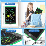 Travel friendly portable LCD drawing board for children