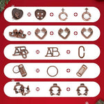 Mytothfy 3D interlocking wooden puzzles arranged by difficulty level