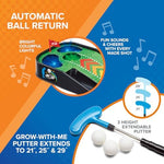 NSG mini golf set with 4 foot mat and adjustable putter