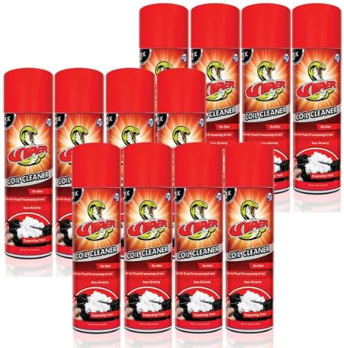 Refrigeration Technologies Viper Aerosol Foaming Coil Cleaner front view professional HVAC degreaser