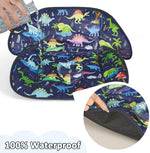 Dayeeball waterproof toddler car seat liner top down view