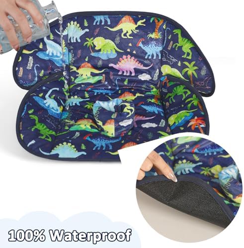 Dayeeball waterproof toddler car seat liner top down view