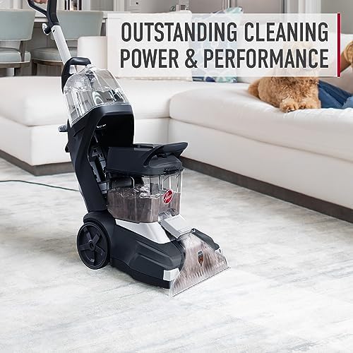 Hoover carpet cleaning formula being used for upholstery and car interior detailing.
