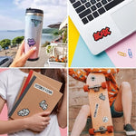 High quality adhesive vinyl stickers for scrapbooking