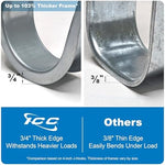Twenty five pack of ICC structured cabling J hooks organized for commercial installation projects.