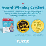 Nuzzle hot and cold breast therapy packs side view