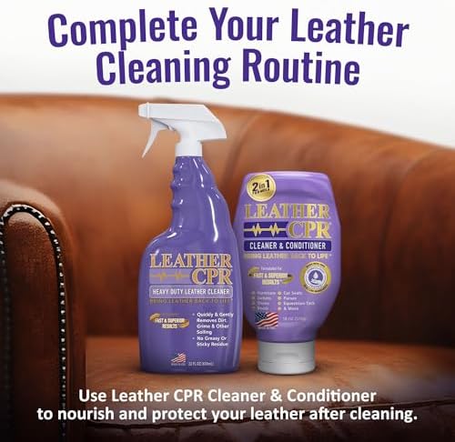 Leather CPR 22 Ounce bottle highlighting usage on boots and shoes