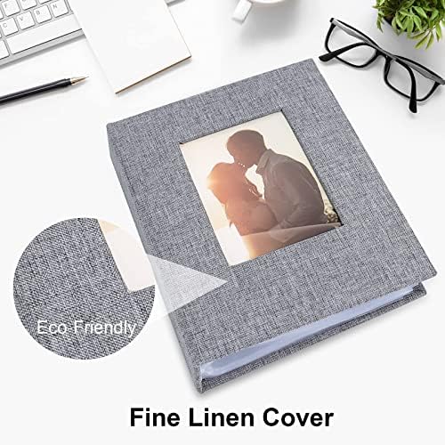 Vienrose mini photo book set in grey showcasing the compact and lightweight portable design