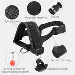 Durable nylon material texture and reinforced stitching view.